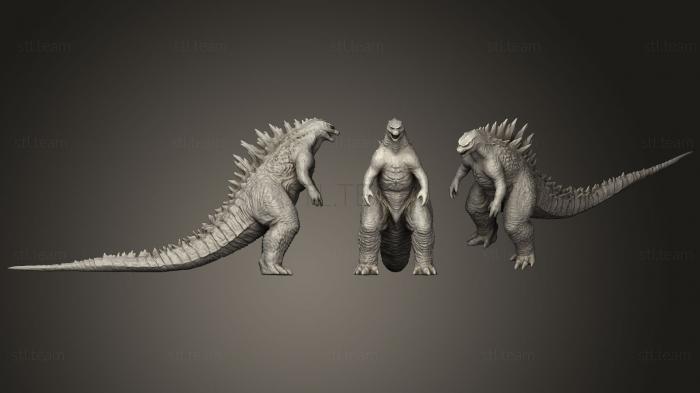 Статуэтки животных Godzilla